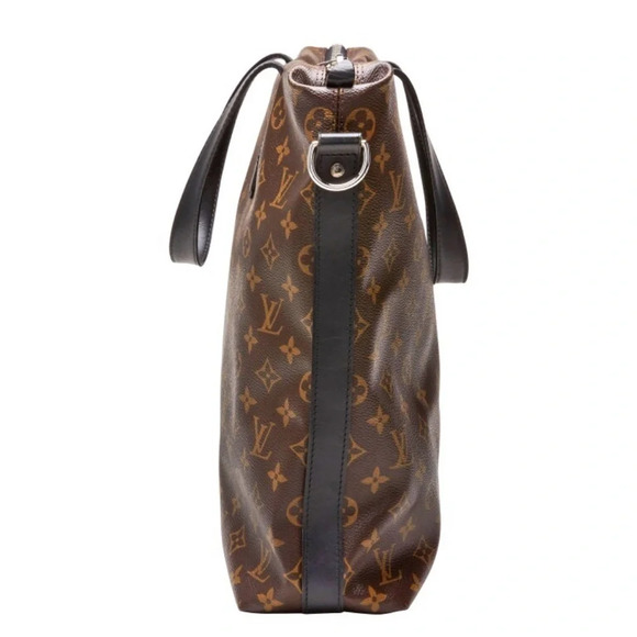 Louis Vuitton Brown Monogram Macassar Kitan Silver Tone Hardware bag - Picture 9 of 14